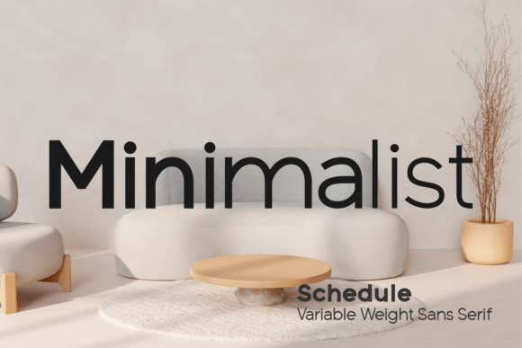 Schedule Font PNG with transparent background - Preview 3