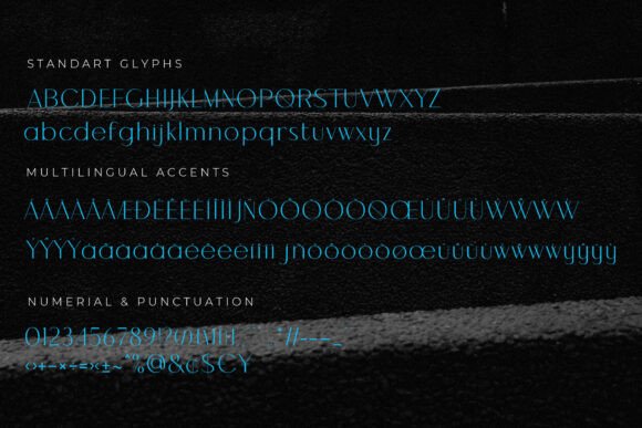 Slimpack Font PNG with transparent background - Preview 1