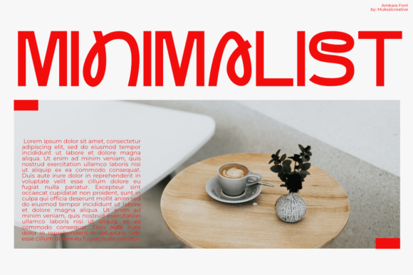 Ambara Font - Preview 3