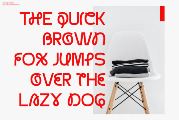 Ambara Font - Preview 6