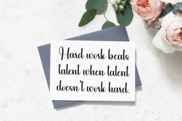 Angela Notes Font - Preview 2