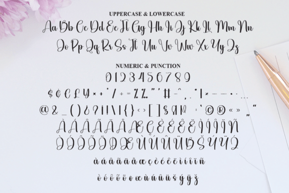 Angela Notes Font - Preview 6
