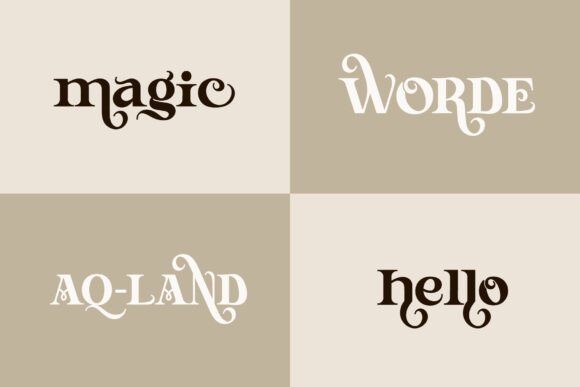 Bomen Font - Preview 4