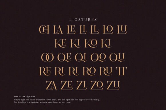 Briton Pair Font - Preview 1