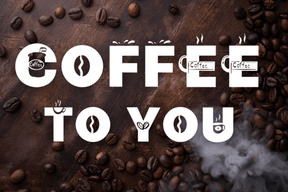 Cafe Coffee Font - Preview 4