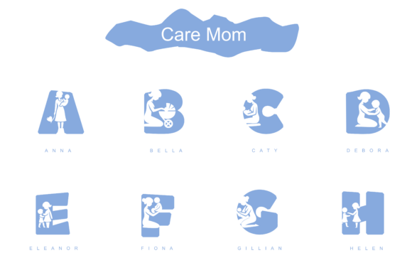Care Mom Font - Preview 2