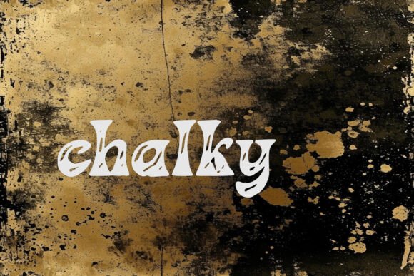 Chalky Font - Preview 1