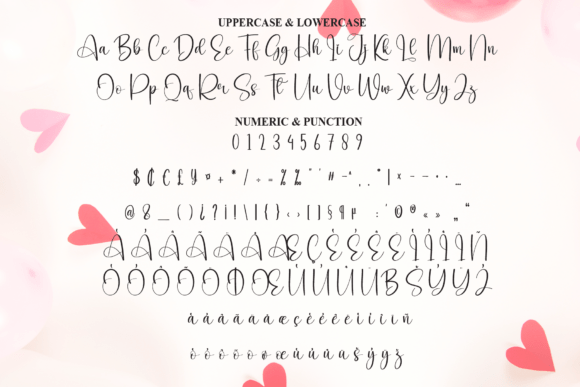 Chika Heart Font - Preview 6
