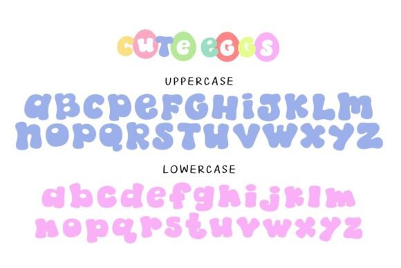 Cute Eggs Font - Preview 4