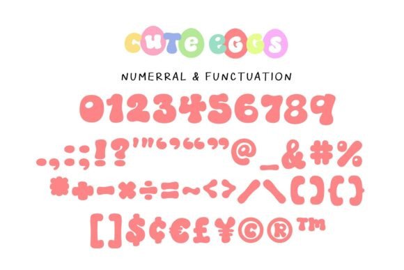 Cute Eggs Font - Preview 5