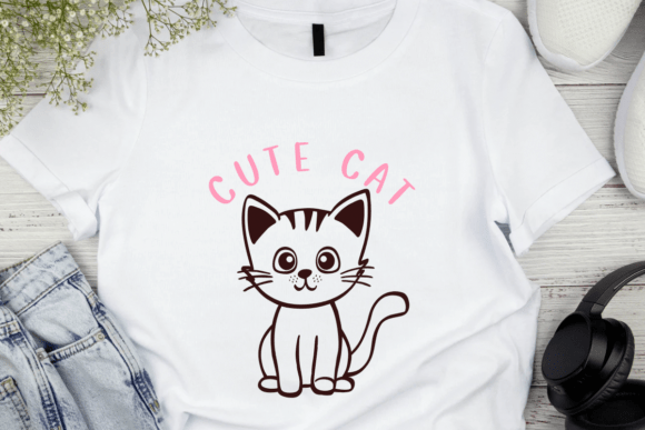 Cute Cat Cartoon Font - Preview 6