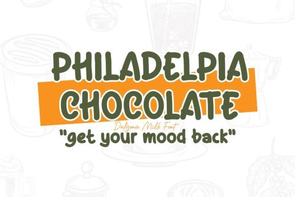 Dalgona Milk Font - Preview 1