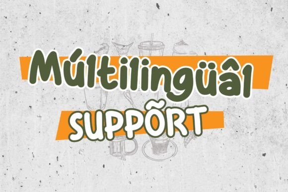 Dalgona Milk Font - Preview 6