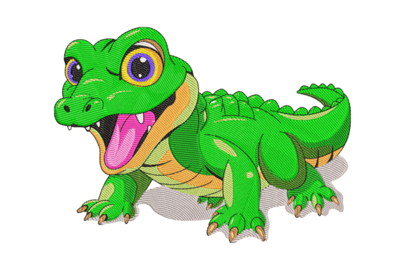 Funny Crocodile