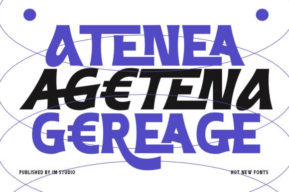 Gereage Font - Preview 1