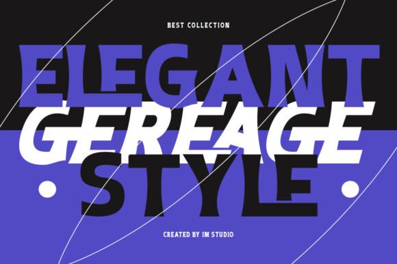 Gereage Font - Preview 2