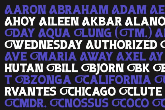 Gereage Font - Preview 3
