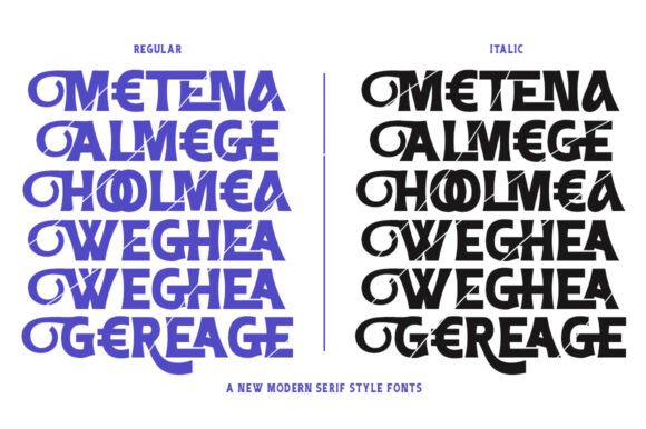 Gereage Font - Preview 4