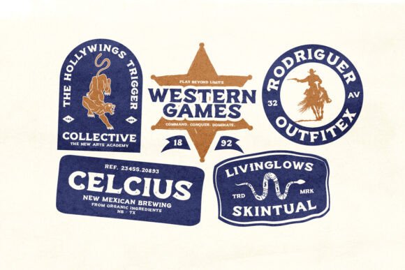 Hardwest Font PNG with transparent background - Preview 1