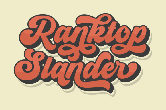 Headmain Font PNG with transparent background - Preview 1