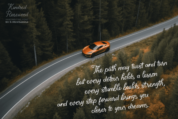 Kindred Rosewood Font - Preview 5