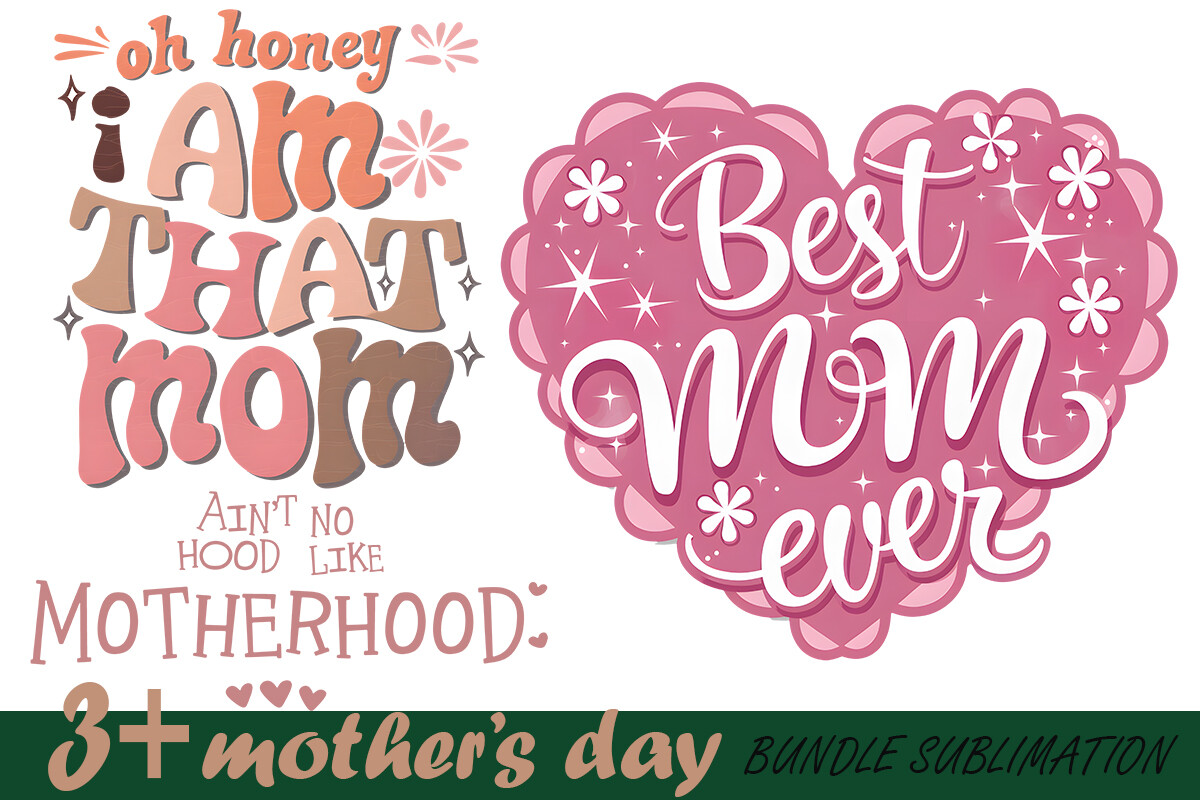 Mother Day Bundle Sublimation Graphic by linhlinhdesign · Creative Fabrica