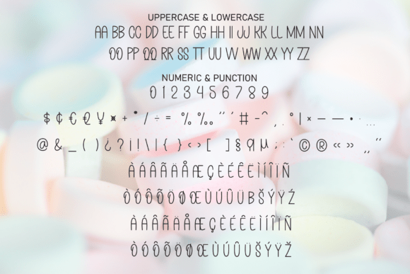 Candies Rainbow Font - Preview 6