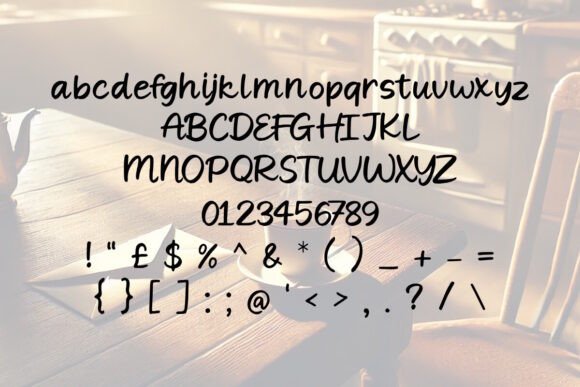 Dear John Font - Preview 1