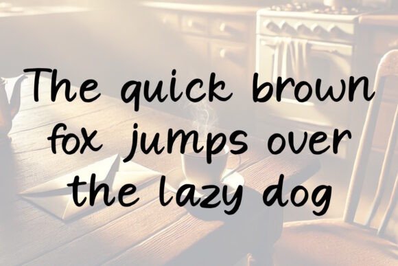 Dear John Font - Preview 2