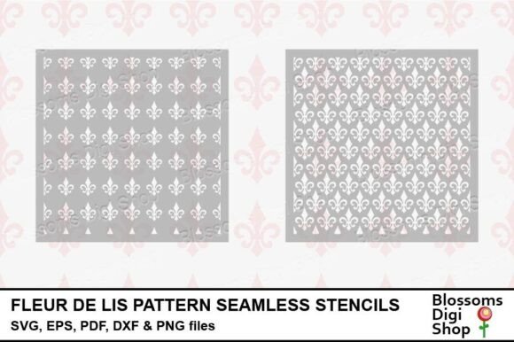 Fleur De Lis Stencils
