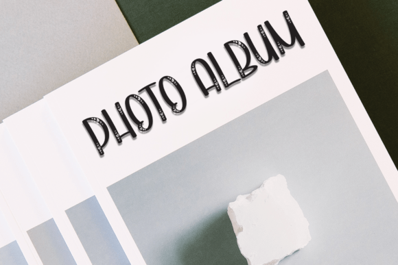 Romantic Snowman Font PNG with transparent background - Preview 4