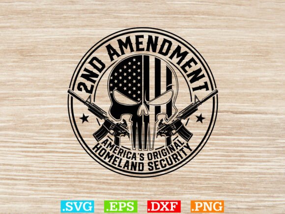 44 2nd Amendment Svg Files Designs & Graphics