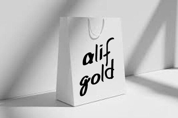 Alif-gold Font - Preview 3
