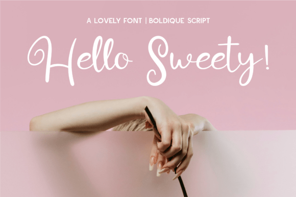 Boldique Script Font - Preview 1