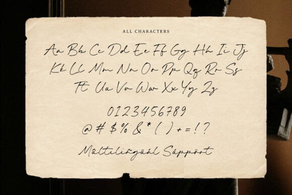 Bridget Signature Font - Preview 5