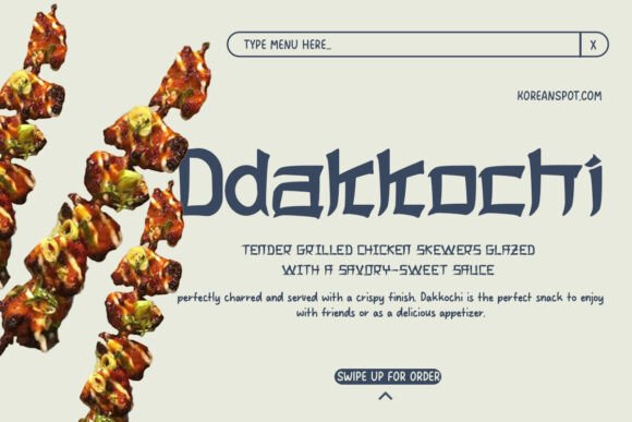 Dangeol Font - Preview 4