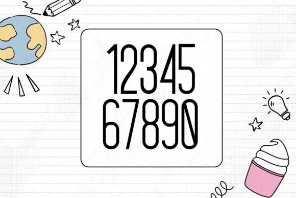 Doodle Daze Font PNG with transparent background - Preview 1