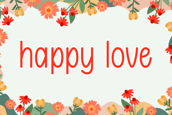 Full of Flowers Font - Preview 3
