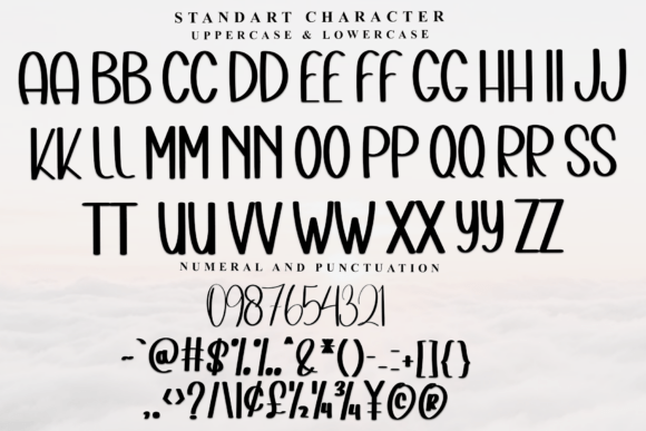 Holiday Charming Font PNG with transparent background - Preview 4