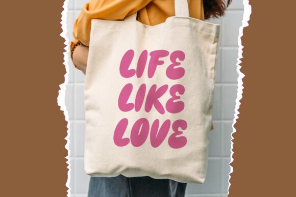 Love Stuck Font PNG with transparent background - Preview 3