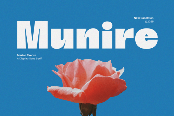 Marine Elmoure Font PNG with transparent background - Preview 3