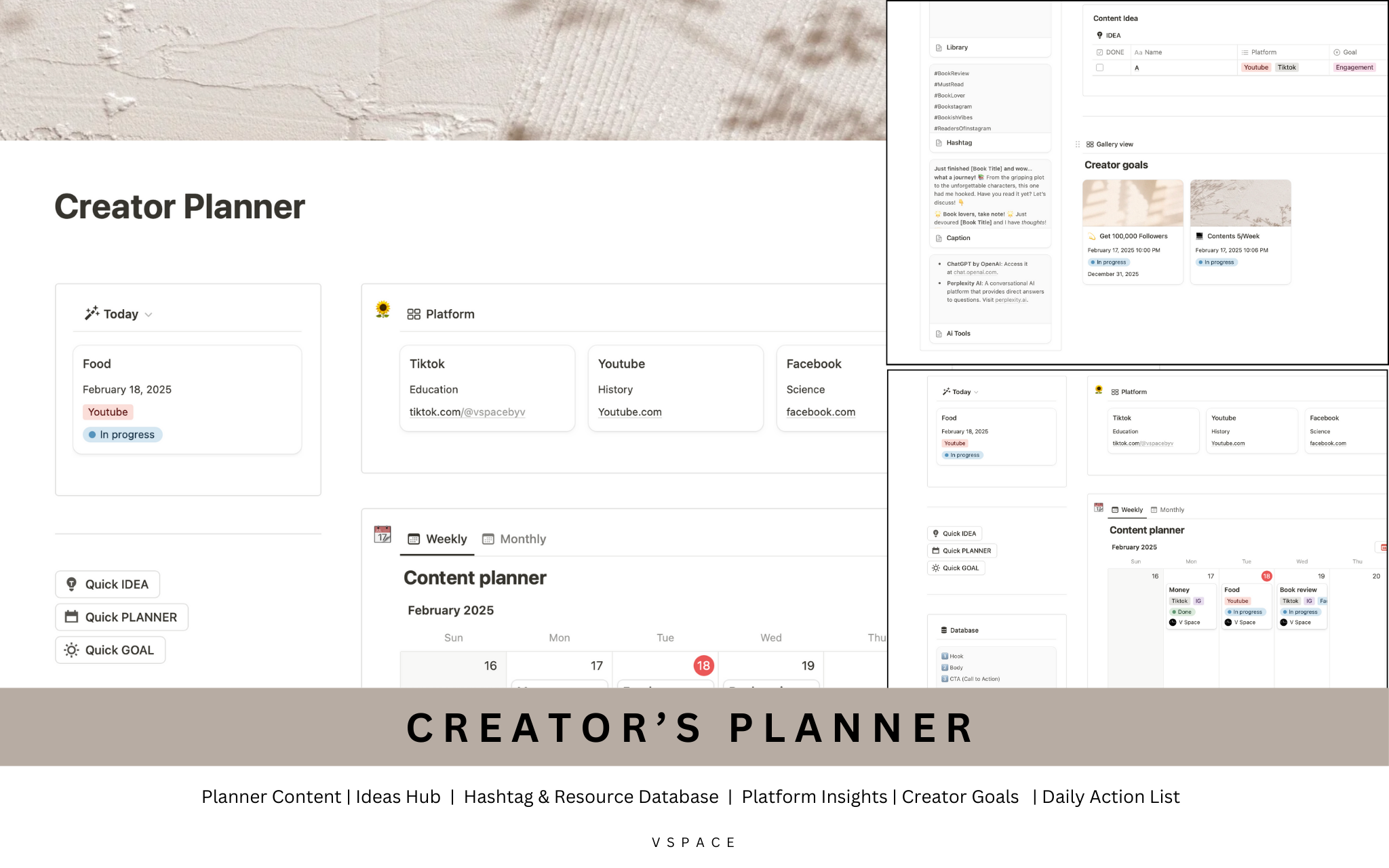 NOTION Creator's Planner