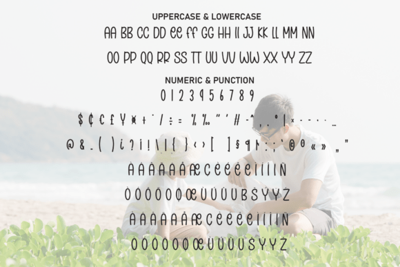 Precious Moment Font PNG with transparent background - Preview 6