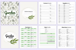 Ultimate Garden Planner Bundle Canva Graphic by Mustafiz · Creative Fabrica