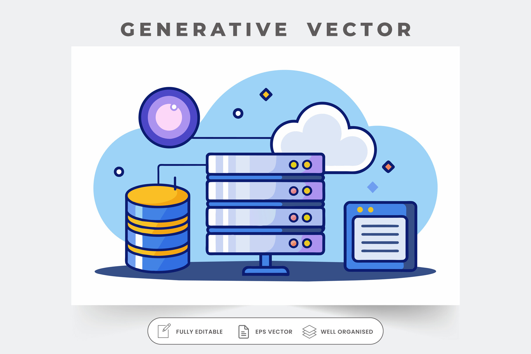 A Vertical Stack of Data Files with a Wh Graphic by iftikharalam ...