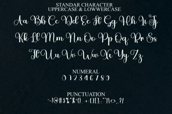 Beauty Glitter Font - Preview 2