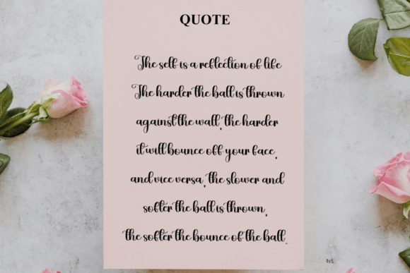 Beauty Glitter Font - Preview 4