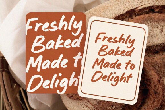 Dreamy Chocolate Font - Preview 1