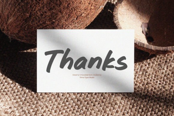 Dreamy Chocolate Font - Preview 6