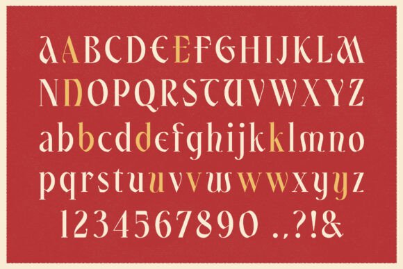 Eratrium Font - Preview 1